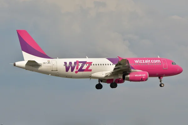 Vista aereo di Wizzair — Foto Stock