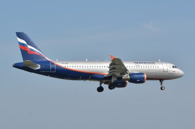 Aeroflot uçak iniş