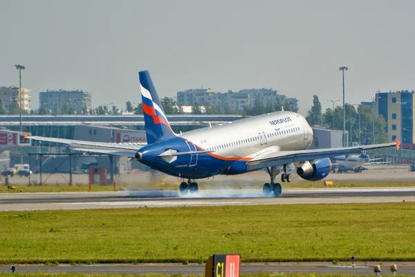 Aeroflot uçak iniş
