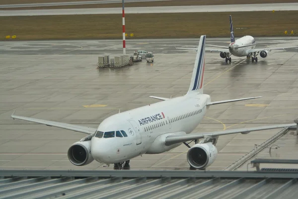 Flugzeug-Ausgabe-Ansicht — Stockfoto