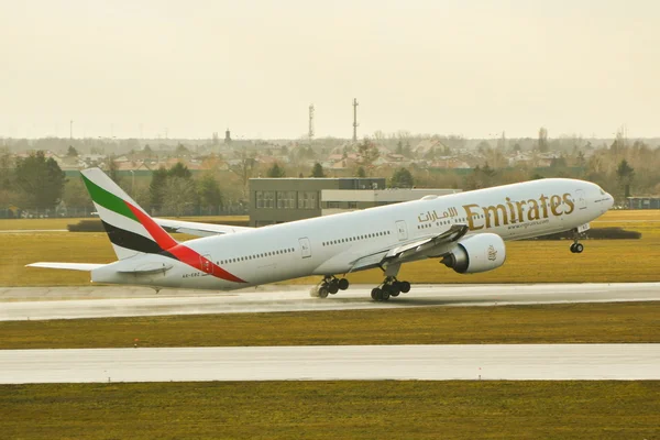 Emirates plano vista de inicio —  Fotos de Stock
