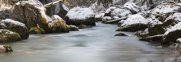 与小河峡谷 — 图库照片