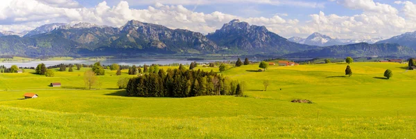 Paisaje panorámico en Baviera —  Fotos de Stock