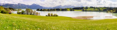 Güzel göl, Bavyera Panorama yatay