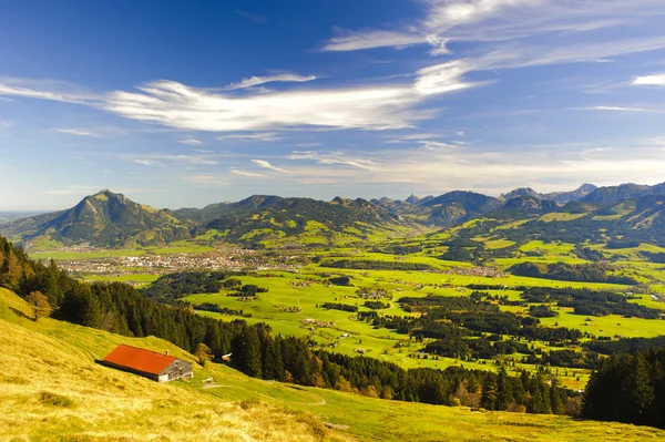 Panorama landscape in Bavaria — Stock Photo, Image