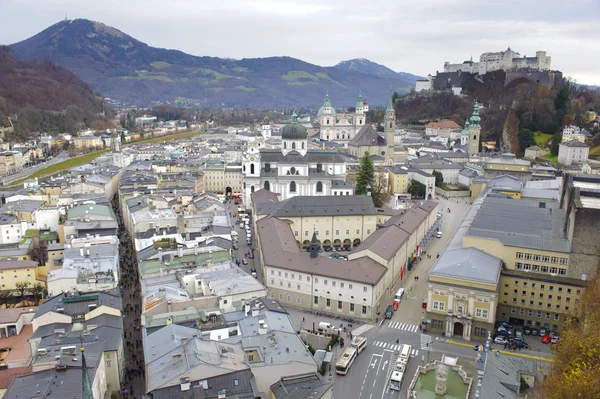 Stad Salzburg in Oostenrijk — Stockfoto