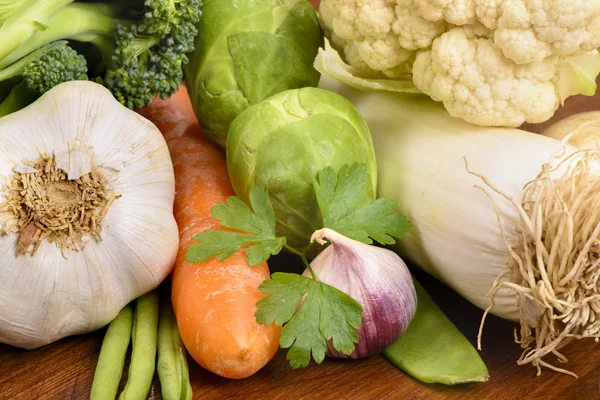 Friske grøntsager og frugter - Stock-foto