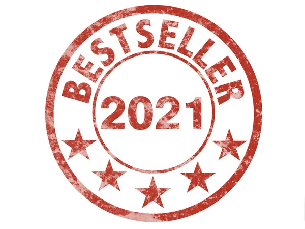 Этикетка Бестселлера 2021 — стоковое фото