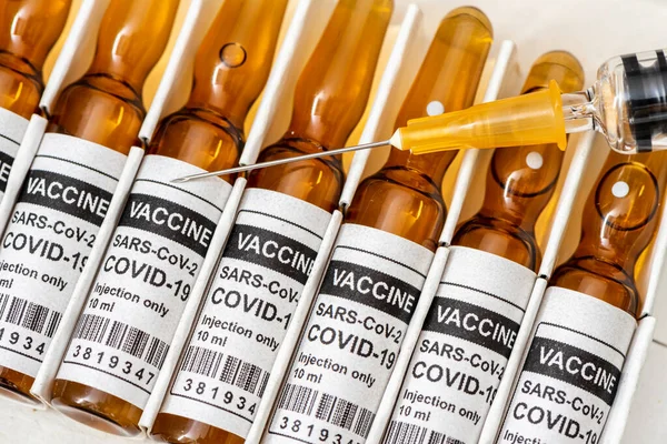 Vaccine Covid Virus Infection — Stock Photo, Image