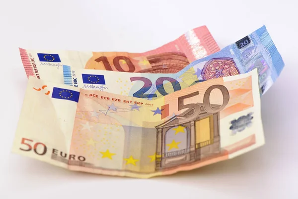 Detail Van Eurobankbiljetten — Stockfoto