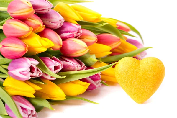 Romantic Bouquet Spring Flowers — Stock Photo, Image