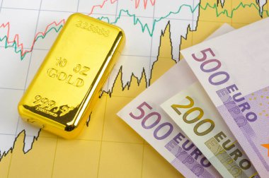 Euro banknotları ile finans ve ekonomi