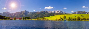 Almanya, Bavyera 'da güzel panoramik manzara