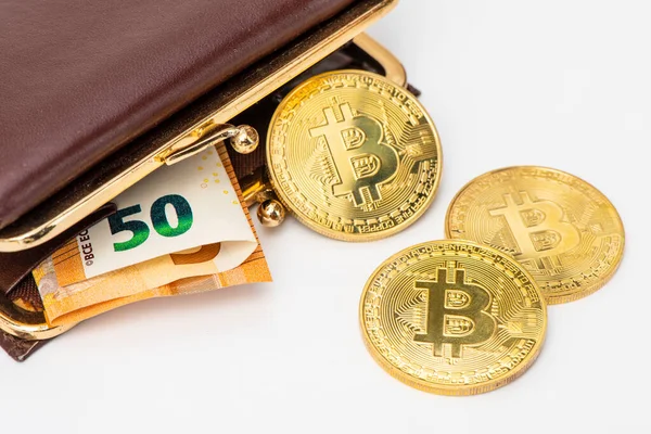 Bitcoin Digital Currency Symbolic — Stock Photo, Image