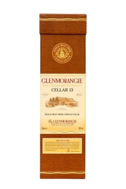 Bir kutu GLENMORANGIE CELLAR 13 malt viski