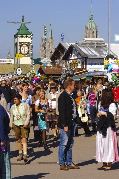 Oktoberfest in München — Stockfoto