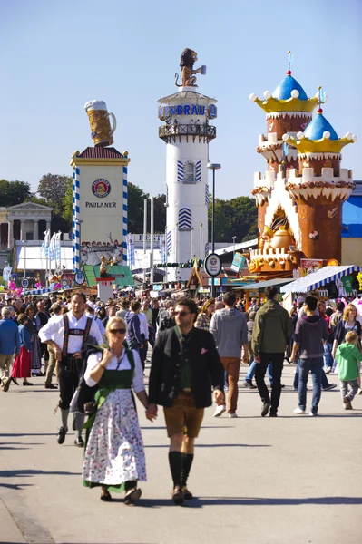 Oktoberfest à Munich Images De Stock Libres De Droits