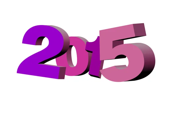 Nowy rok 2015 — Zdjęcie stockowe