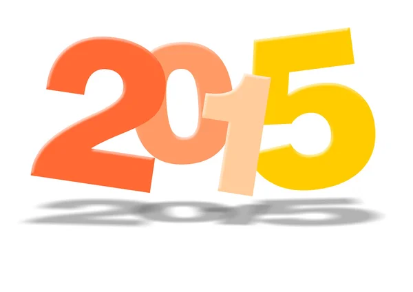 Nowy rok 2015 — Zdjęcie stockowe