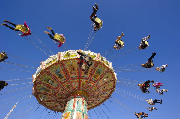 Giostra all'Oktoberfest di Monaco di Baviera — Foto Stock