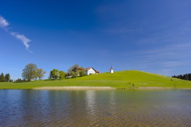 Bavyera 'daki panorama manzarası