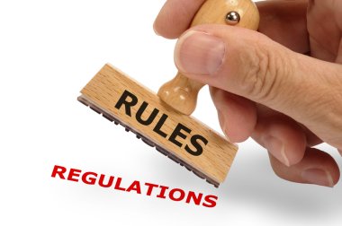 Rules and regulations clipart