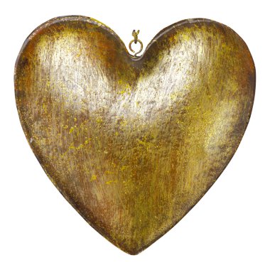 metalden yapılmış izole kalp