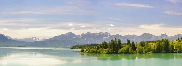 Paesaggio panoramico in Baviera — Foto Stock