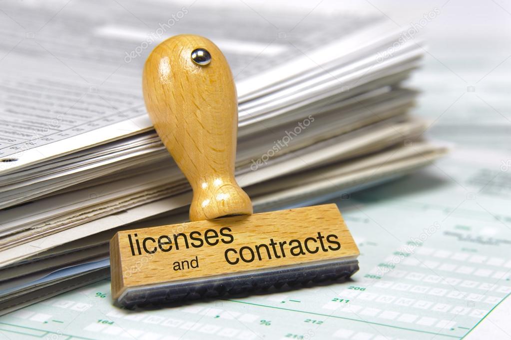 Licenses and contracts