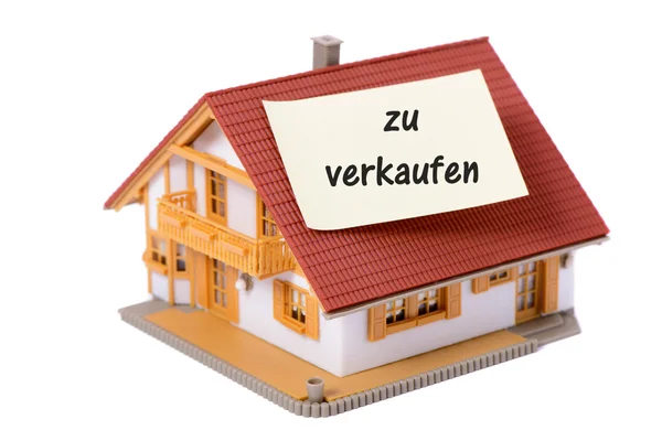 Huis te koop — Stockfoto