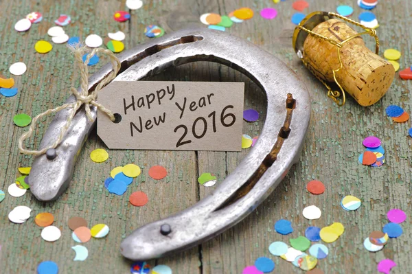 Felice anno nuovo 2016 — Foto Stock