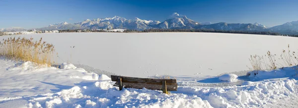 Paesaggio panoramico in bavaria, Germania — Foto Stock