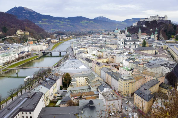 Stadt Salzburg in Österreich — Stockfoto