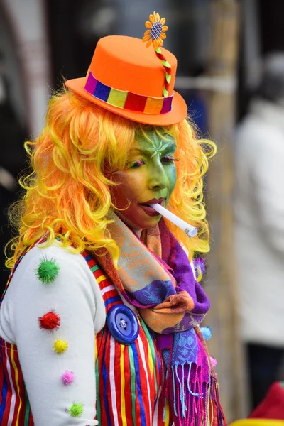 Desfile de carnaval público na Alemanha — Fotografia de Stock