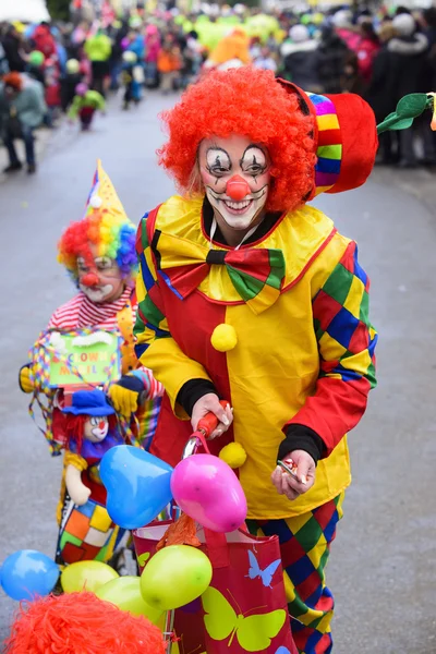 Desfile de carnaval público en Alemania — Foto de Stock