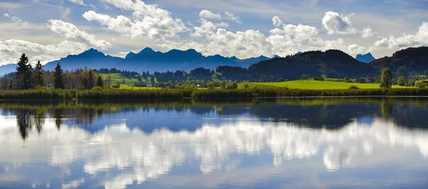 Panoráma táj Bajorországban — Stock Fotó