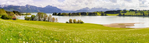 Peisaj panoramic în Bavaria — Fotografie, imagine de stoc