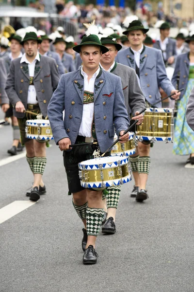 Nyitó felvonulás, az Oktoberfest Münchenben — Stock Fotó