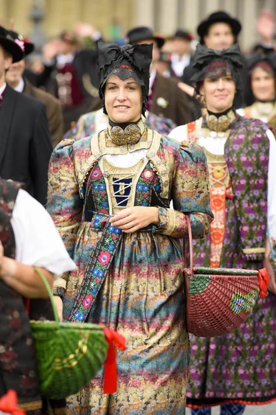 Défilé d'ouverture de l'Oktoberfest à Munich — Photo