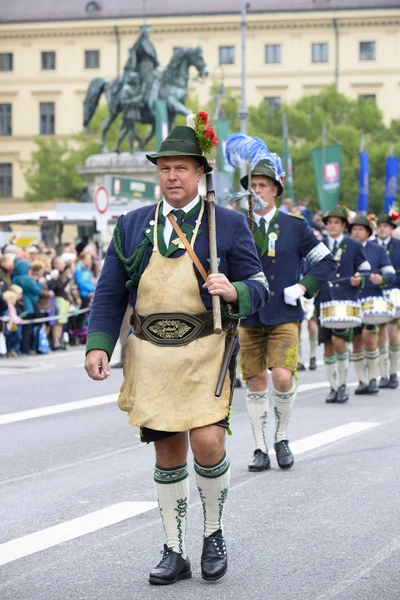 Εναρκτήρια παρέλαση του Oktoberfest στο Μόναχο — Φωτογραφία Αρχείου