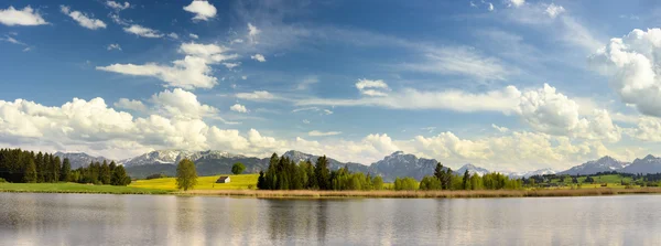 Paesaggio panoramico in Baviera — Foto Stock
