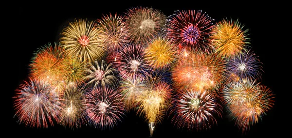 Fuochi d'artificio come sfondo — Foto Stock