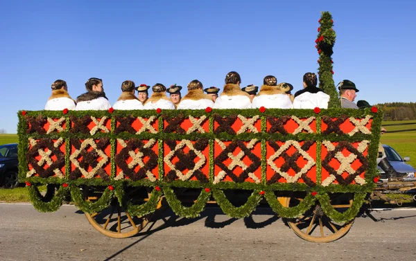 Catholic horse procession in Bavaria — Stock Photo, Image