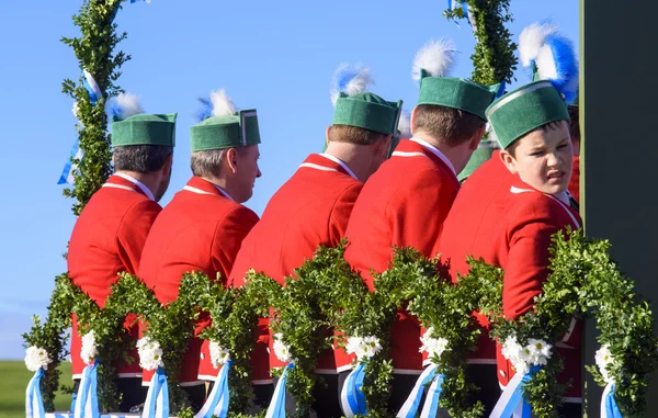 Katholische Pferdeprozession in Bayern — Stockfoto