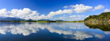Bavyera 'daki panorama manzarası