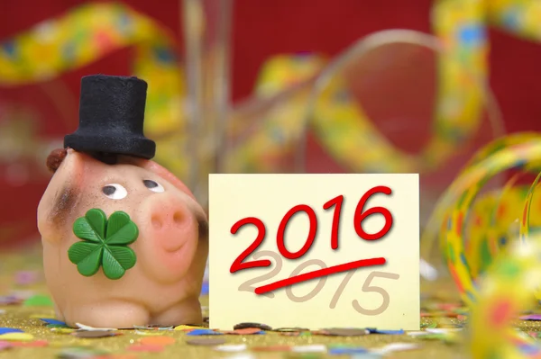 Silvester e Capodanno 2016 — Foto Stock