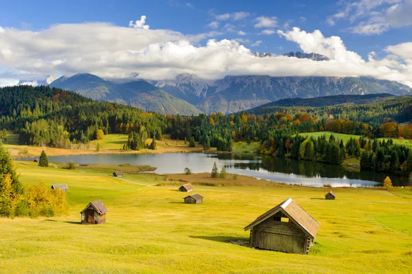 Paisaje panorámico en Baviera — Foto de Stock