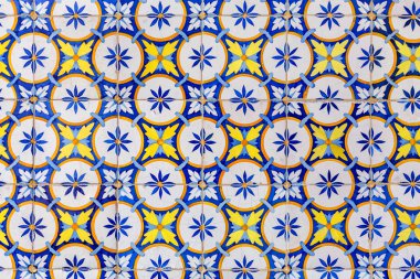 eski azulejos - el boyalı fayans Lizbon