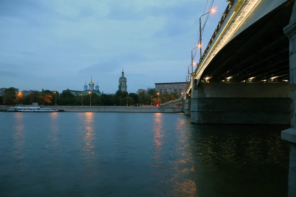 Sul fiume Mosca — Foto Stock