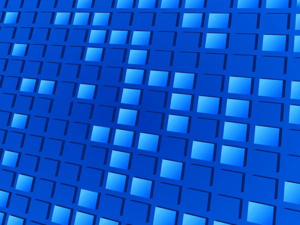 Fond mosaïque abstrait bleu — Image vectorielle